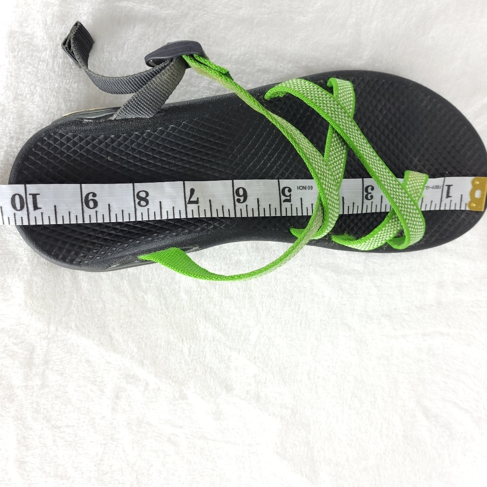 Chaco Women's Size w9 Green Slip On Sandals Adjust - Picture 10 of 10